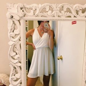 LUSH WHITE DRESS